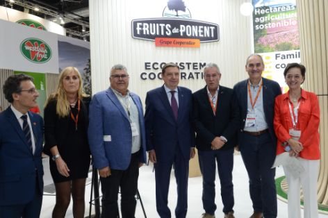 Hoy, en la inauguración de la feria Fruit Attraction
