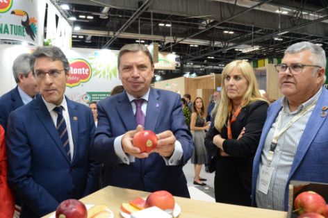 Hoy, en la inauguración de la feria Fruit Attraction