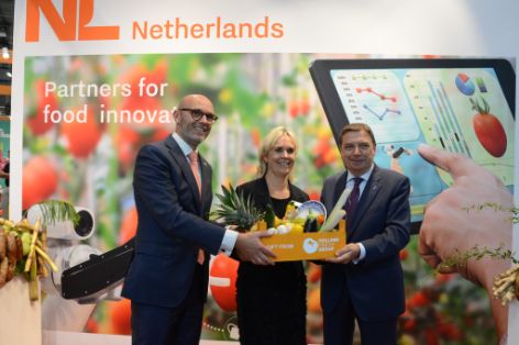 Hoy, en la inauguración de la feria Fruit Attraction