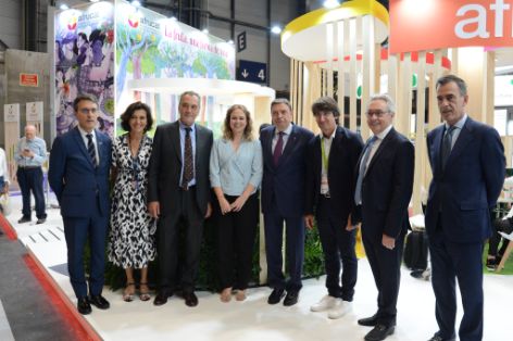 Hoy, en la inauguración de la feria Fruit Attraction