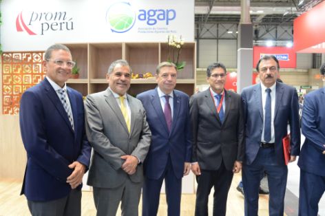 Hoy, en la inauguración de la feria Fruit Attraction