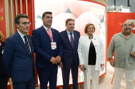 Hoy, en la inauguración de la feria Fruit Attraction