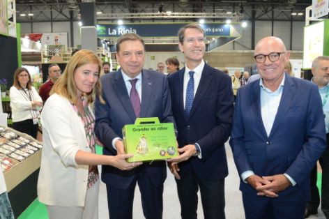 Hoy, en la inauguración de la feria Fruit Attraction