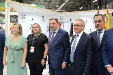 Hoy, en la inauguración de la feria Fruit Attraction