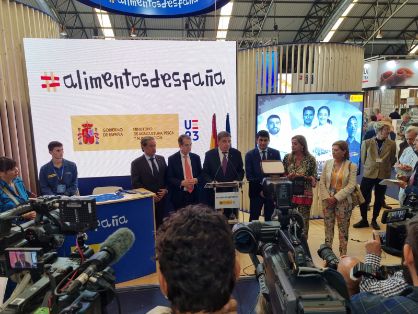 Hoy, en Vigo, en la feria Conxemar