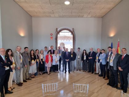 Hoy, en la inauguración del 44º Congreso Mundial de la Viña y el Vino, en Cádiz