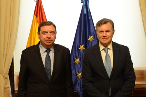 Hoy, en la sede del ministerio