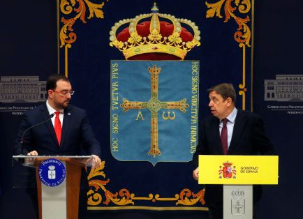 HOY, DURANTE UNA VISITA AL PRINCIPADO DE ASTURIAS