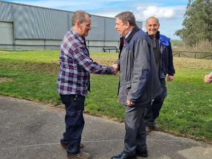 HOY, DURANTE UNA VISITA AL PRINCIPADO DE ASTURIAS