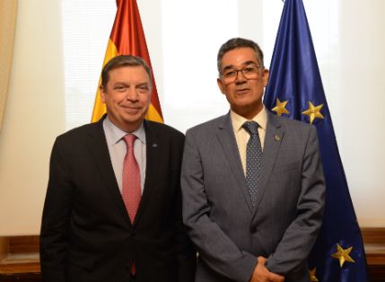 Hoy, en la sede del Ministerio  