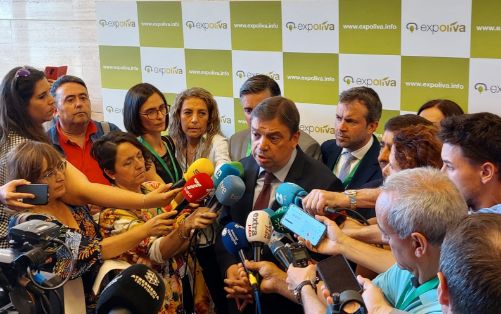 Hoy, en Expoliva (Jaén), en la presentación del proyecto AOVE Tradicional