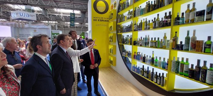 Hoy, en Expoliva (Jaén), en la presentación del proyecto AOVE Tradicional