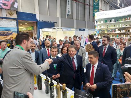 Hoy, en Expoliva (Jaén), en la presentación del proyecto AOVE Tradicional