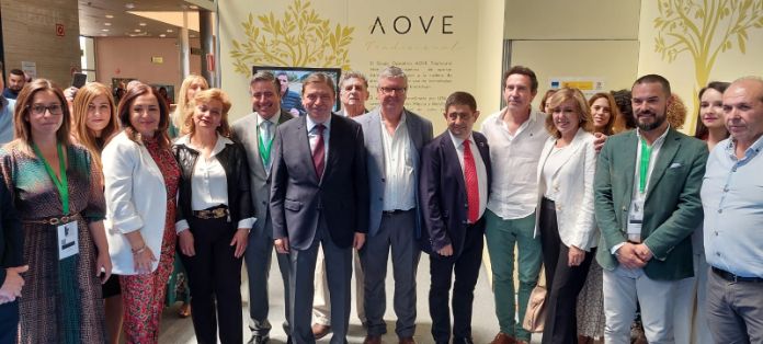 Hoy, en Expoliva (Jaén), en la presentación del proyecto AOVE Tradicional