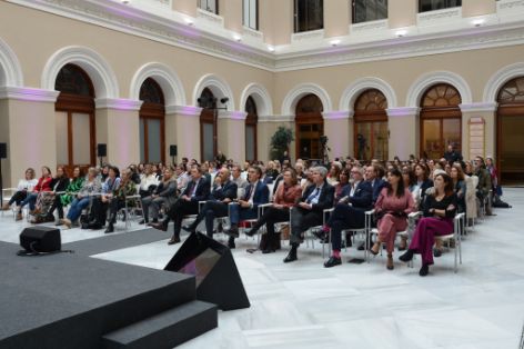 En la clausura de la convención “Crecemos Juntas: encuentro nacional de mujeres rurales”