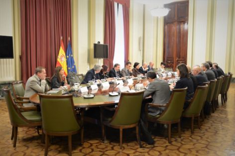 Hoy, en una reunión con Cooperativas Agro-alimentarias de España