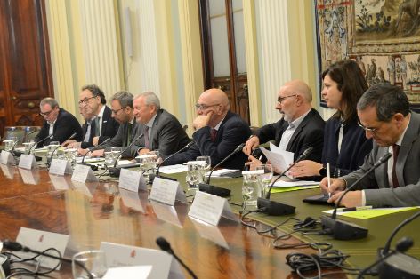 Hoy, en una reunión con Cooperativas Agro-alimentarias de España