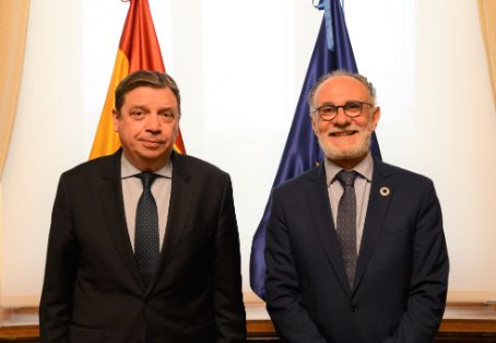 Hoy, en la sede del ministerio