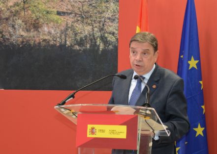 En el estand del Ministerio de Agricultura, Pesca y Alimentación en FITUR