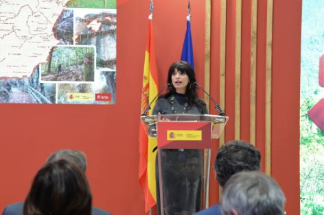 En el estand del Ministerio de Agricultura, Pesca y Alimentación en FITUR