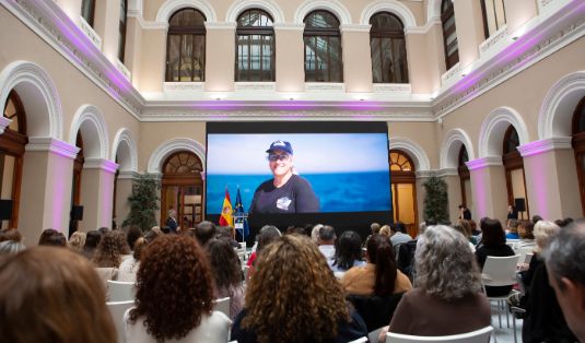 En la clausura de la convención “Crecemos Juntas: encuentro nacional de mujeres rurales”
