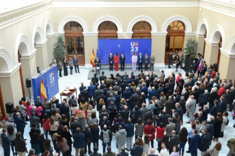 Hoy, en la toma de posesión de los nuevos altos cargos del ministerio 