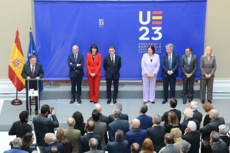 Hoy, en la toma de posesión de los nuevos altos cargos del ministerio 