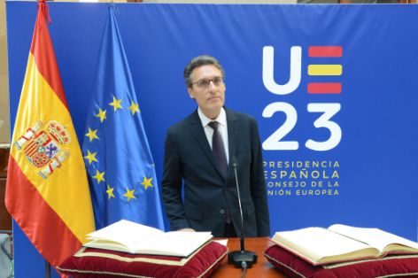 Hoy, en la toma de posesión de los nuevos altos cargos del ministerio 