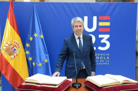 Hoy, en la toma de posesión de los nuevos altos cargos del ministerio 