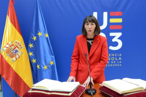 Hoy, en la toma de posesión de los nuevos altos cargos del ministerio 