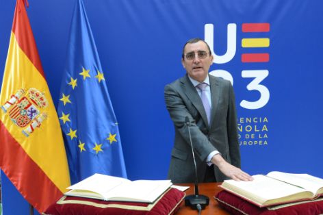 Hoy, en la toma de posesión de los nuevos altos cargos del ministerio 