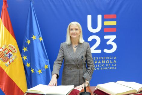 Hoy, en la toma de posesión de los nuevos altos cargos del ministerio 