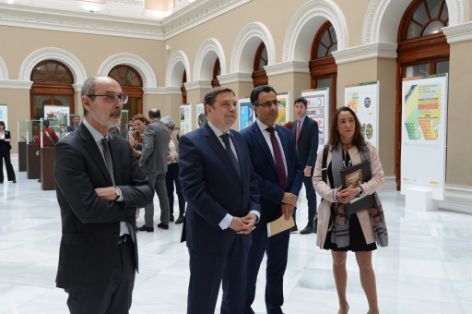 La muestra se puede contemplar, hasta el 24 marzo, en el Lucernario del ministerio  