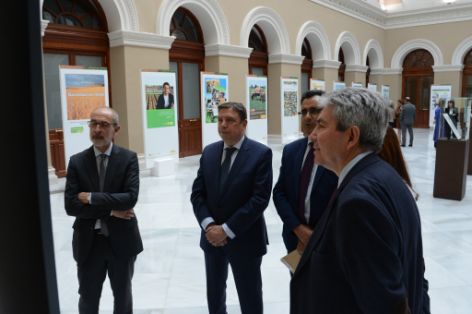 La muestra se puede contemplar, hasta el 24 marzo, en el Lucernario del ministerio  