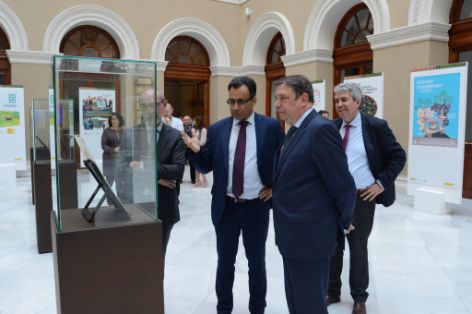 La muestra se puede contemplar, hasta el 24 marzo, en el Lucernario del ministerio  