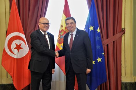 Hoy, en la sede del ministerio