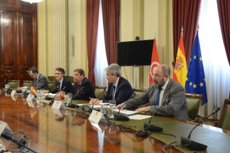 Hoy, en la sede del ministerio