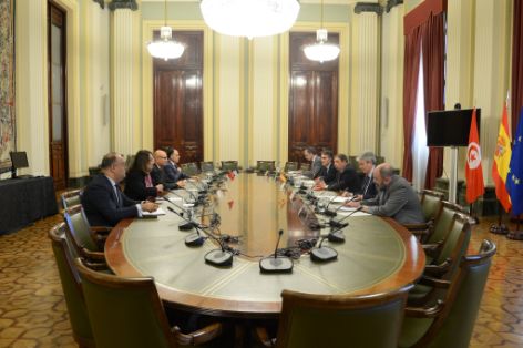 Hoy, en la sede del ministerio