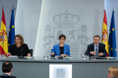 HOY, EN UNA COMPARECENCIA TRAS EL CONSEJO DE MINISTROS