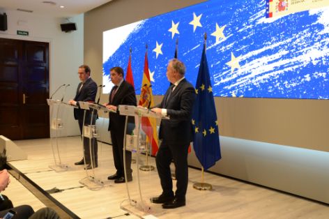 Hoy, en la sede del ministerio