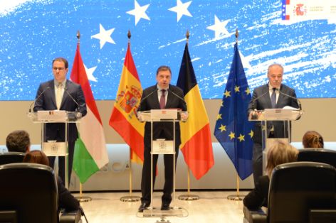 Hoy, en la sede del ministerio