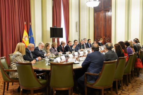 Hoy, en la sede del ministerio