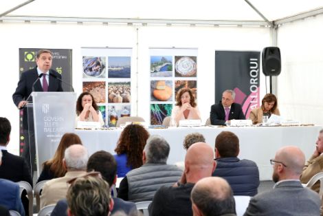 Hoy, en una visita a Mallorca 