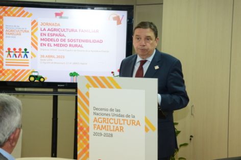 HOY, EN LA CLAUSURA DE LA JORNADA “LA AGRICULTURA FAMILIAR EN ESPAÑA, MODELO DE SOSTENIBILIDAD EN EL MEDIO RURAL”
