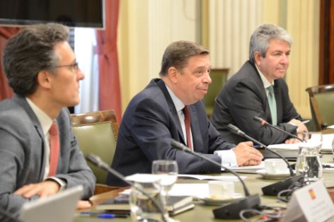 Hoy, durante una reunión en Madrid