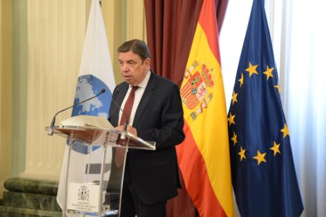 Hoy, en la presentación del estudio de la OCDE sobre las políticas agrarias