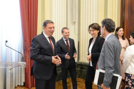 Hoy, en la presentación del estudio de la OCDE sobre las políticas agrarias