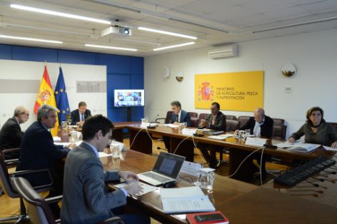 Presidida por el ministro en funciones, Luis Planas  