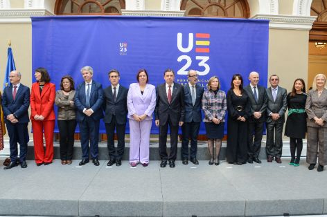 Hoy, en la toma de posesión de los nuevos altos cargos del ministerio 