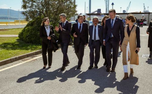 Hoy, en una visita a Santander